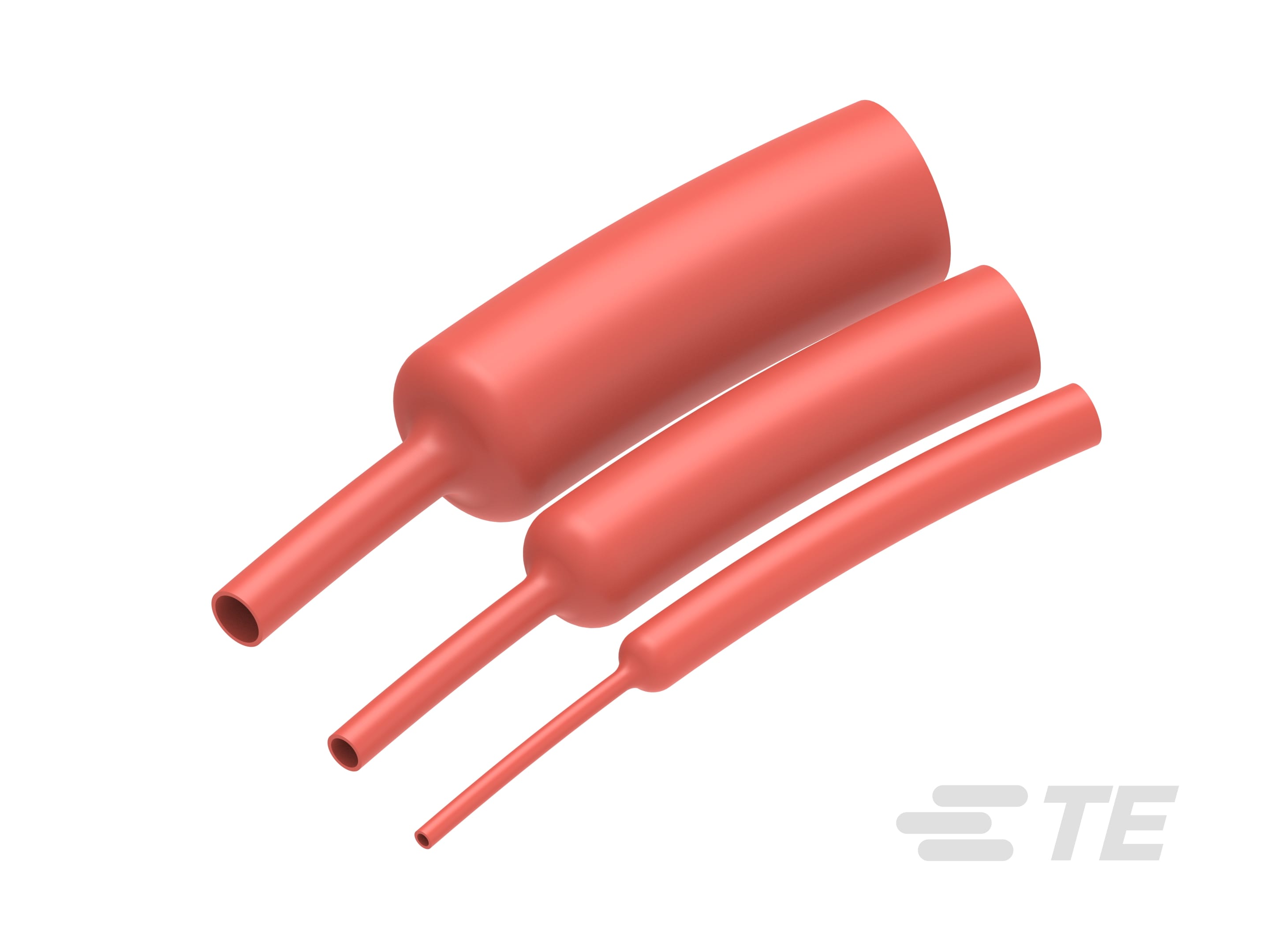 TE Connectivity Adhesive Lined Heat Shrink Tubing, Red 12mm Sleeve Dia. x 1.2m Length 0.125 Ratio, RNF-3000 Series