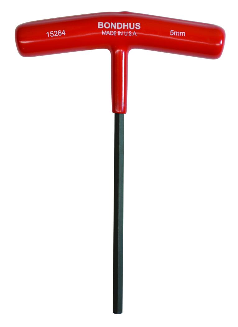 Bondhus T Shape Metric Hex Key, 5mm