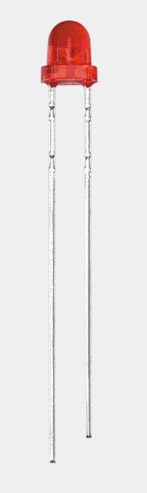 ROHM2.1 V Yellow LED 3mm Through Hole, SLR-332YC3F