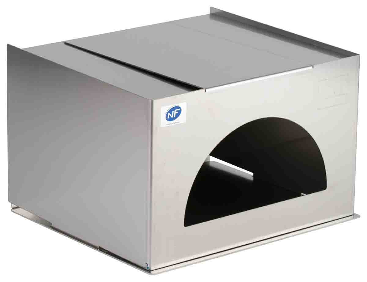 Louis Tellier Grey Hair Net Dispenser, 200 mm x 280mm x 305 mm