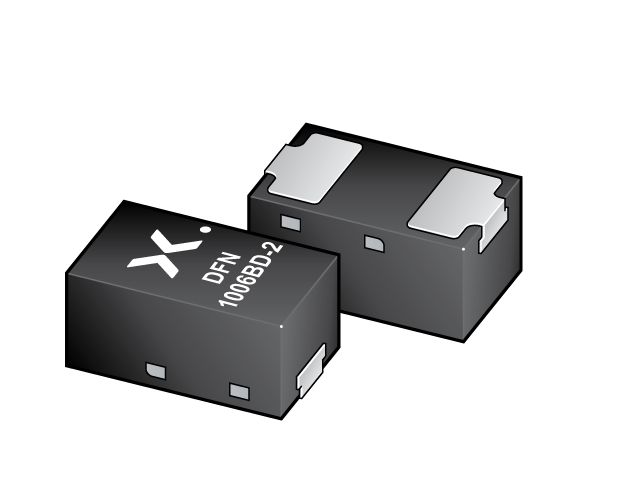 Nexperia, 12V Zener Diode 365 mW SMT DFN1006BD-2