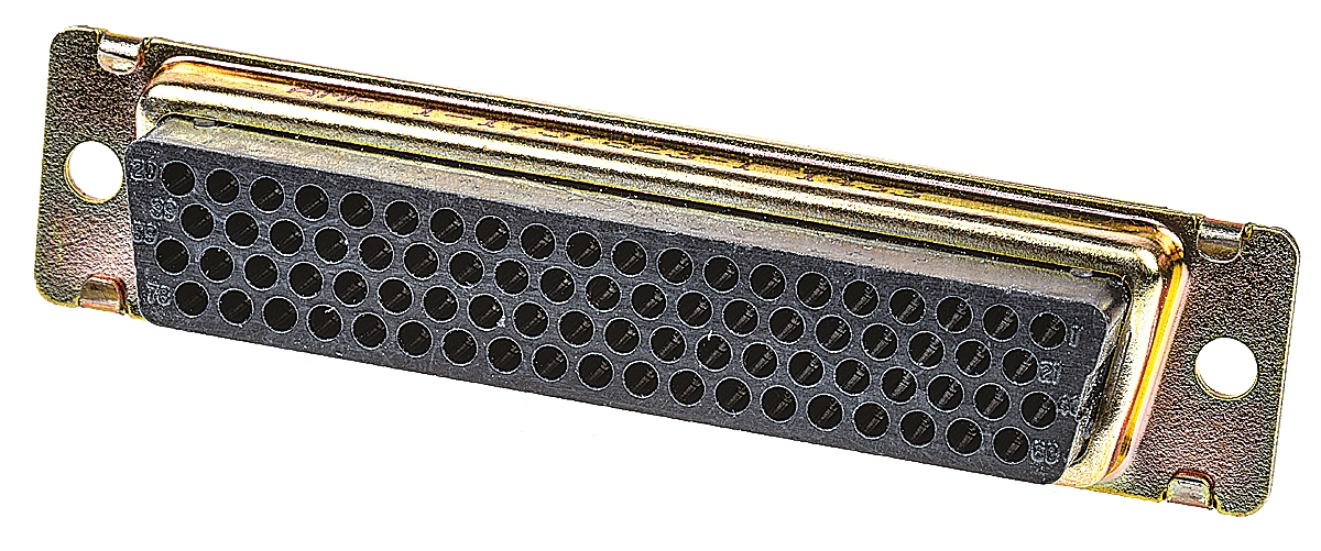 TE Connectivity Amplimite 90 78 Way Cable Mount D-sub Connector Plug