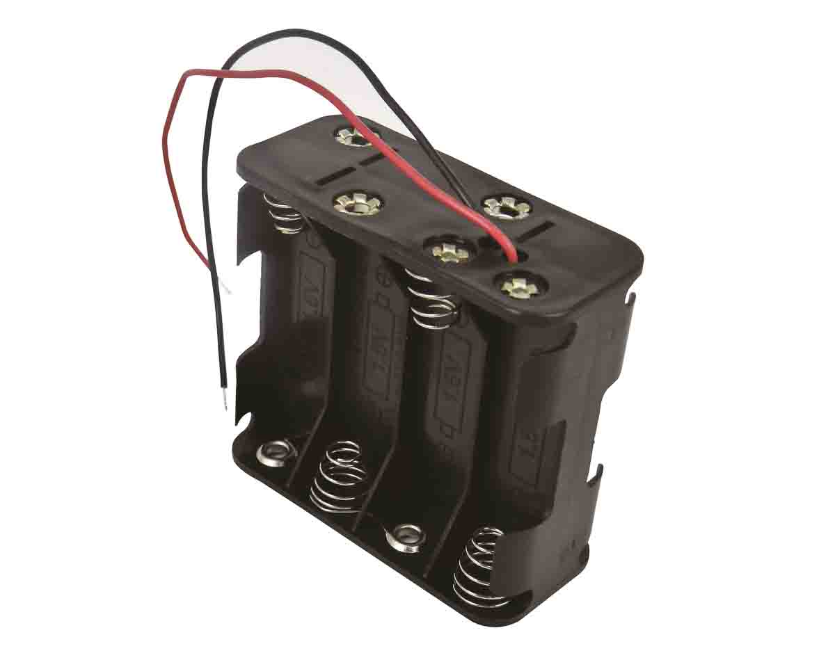 RS PRO AA Battery Holder, Coil Spring Contact