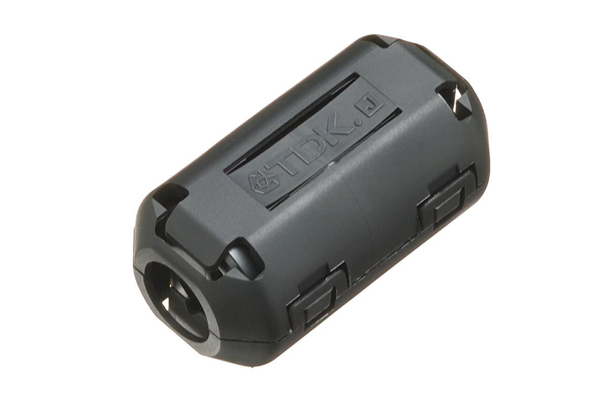 TDK Openable Ferrite Clamp, 19.5 Dia. x 35mm, For Audio Equipment, Copiers, Digital Telephones, Electronic Musical