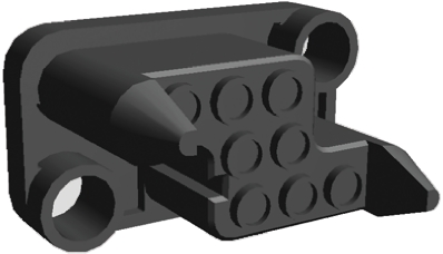 TE Connectivity Metrimate Series Straight Cable PCB Header, 19 Contact(s), 5.08 mm Pitch, 5 Row, Shrouded