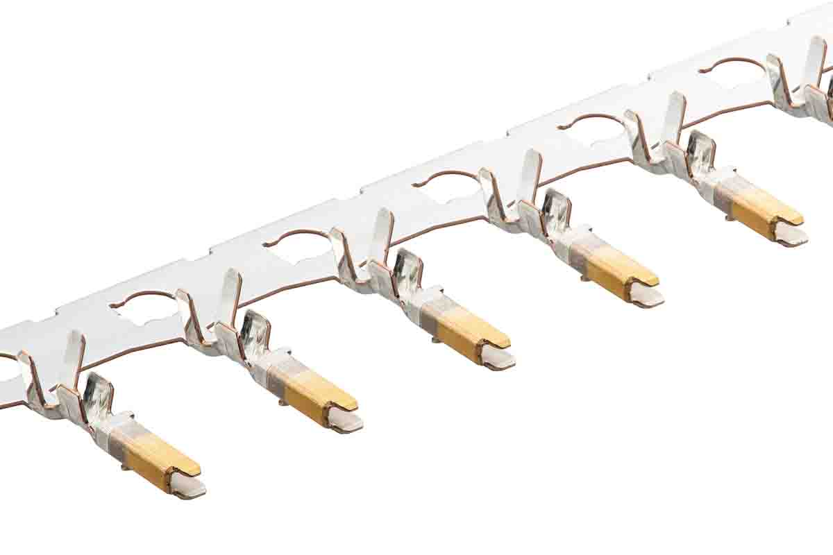 Molex 213028 Series Male Crimp Terminal, 24.26AWG Max