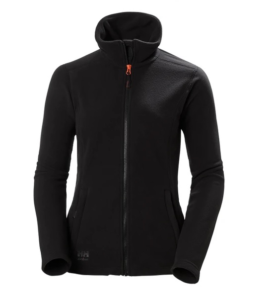 Helly Hansen Luna Black Fleece Jacket XL