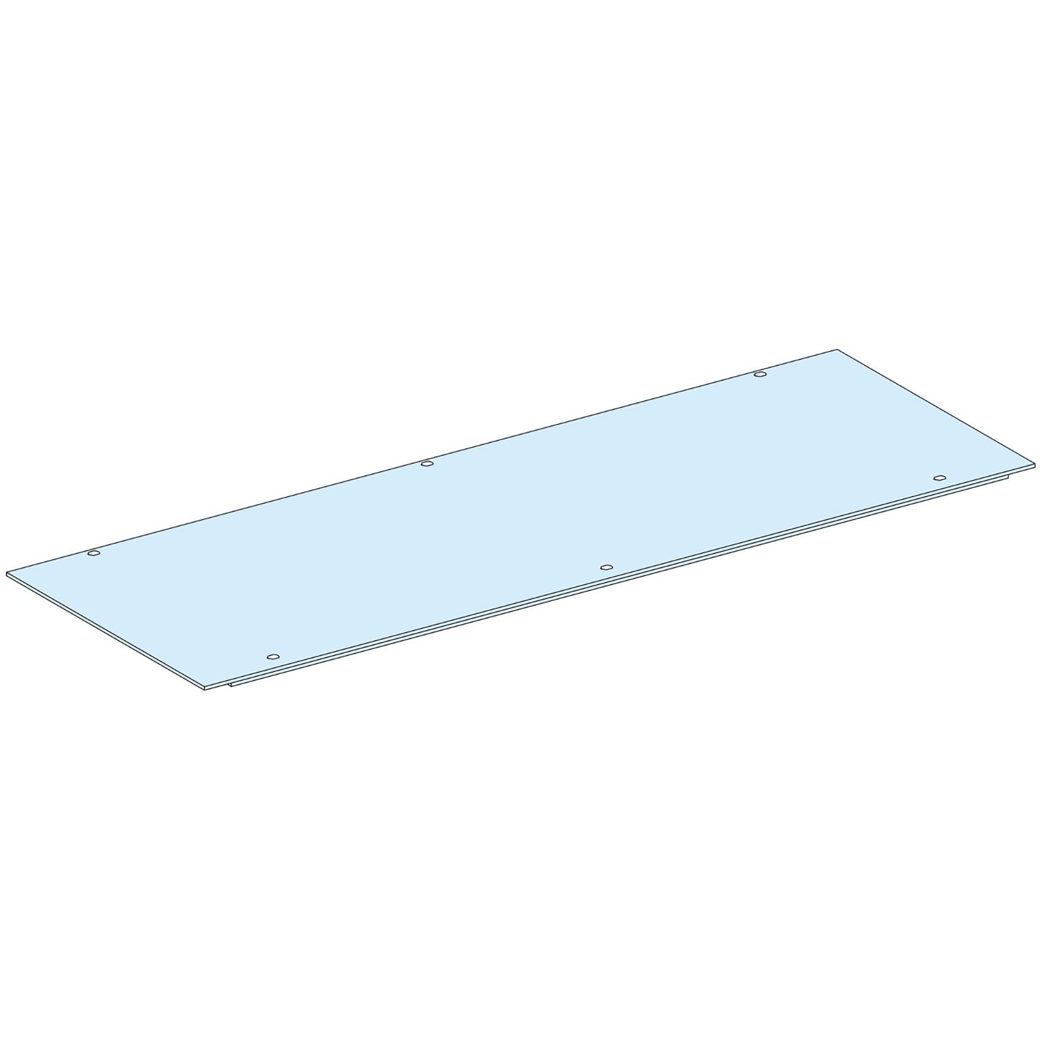 Schneider Electric PrismaSeT P Series Sheet Steel Rear Panel for Use with PrismaSeT P Enclosure, 2000 x 650mm
