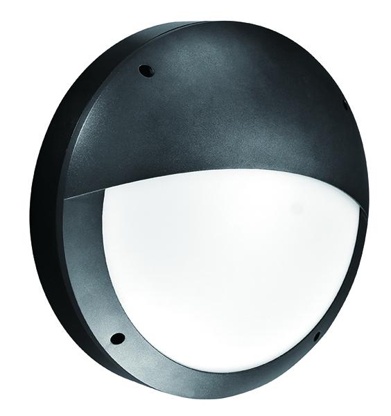 PowerLED Round LED Bulkhead Light, 18 W, 240 V ac, IP65