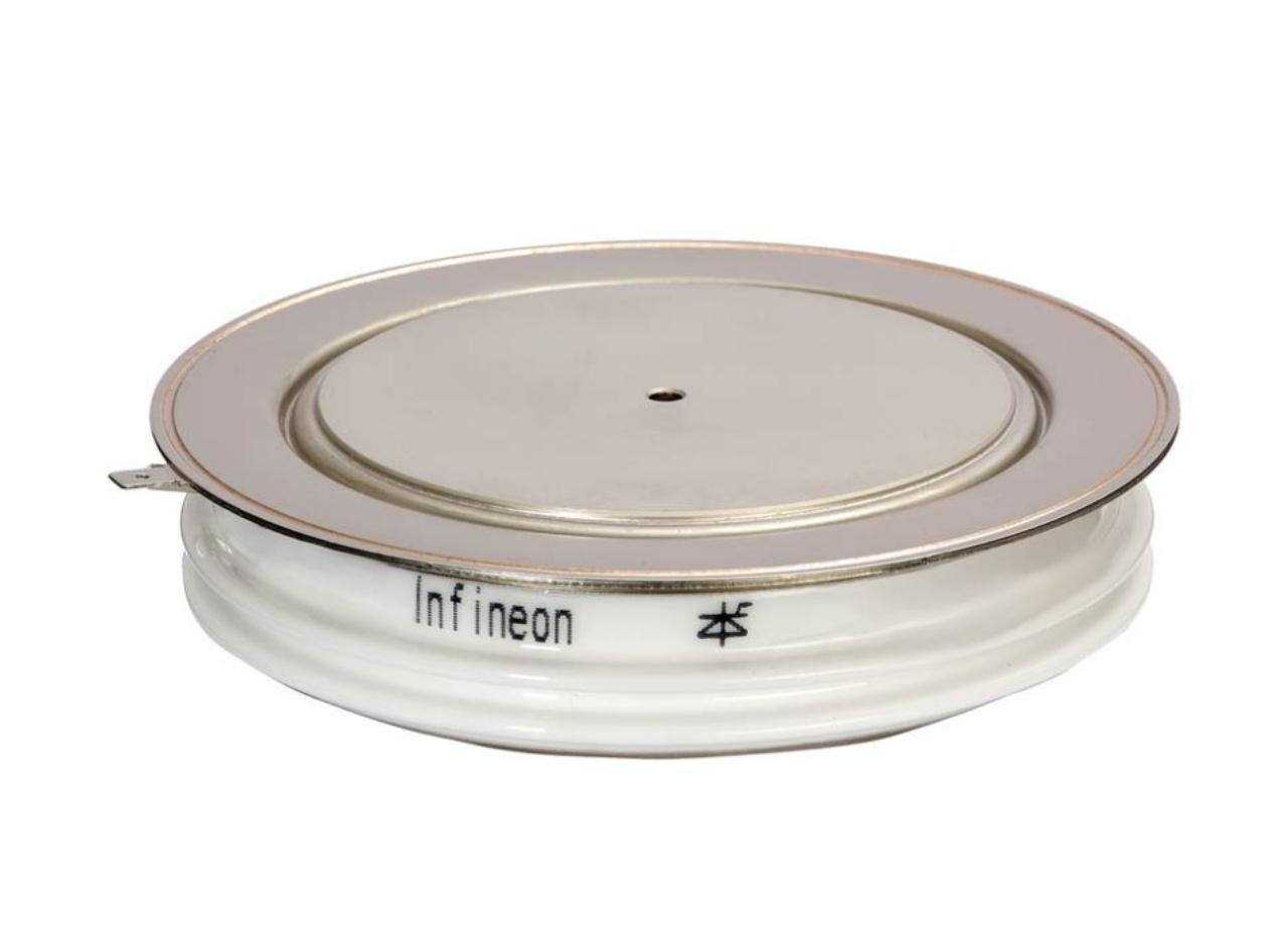 Infineon T2481N28TOFVTXPSA1, Thyristor 2800V, 2720A 250mA 4.28kA