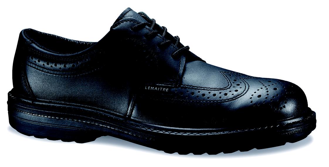 LEMAITRE SECURITE VEGA S3 Men's Black Composite Toe Capped Safety Shoes, UK 6, EU 39