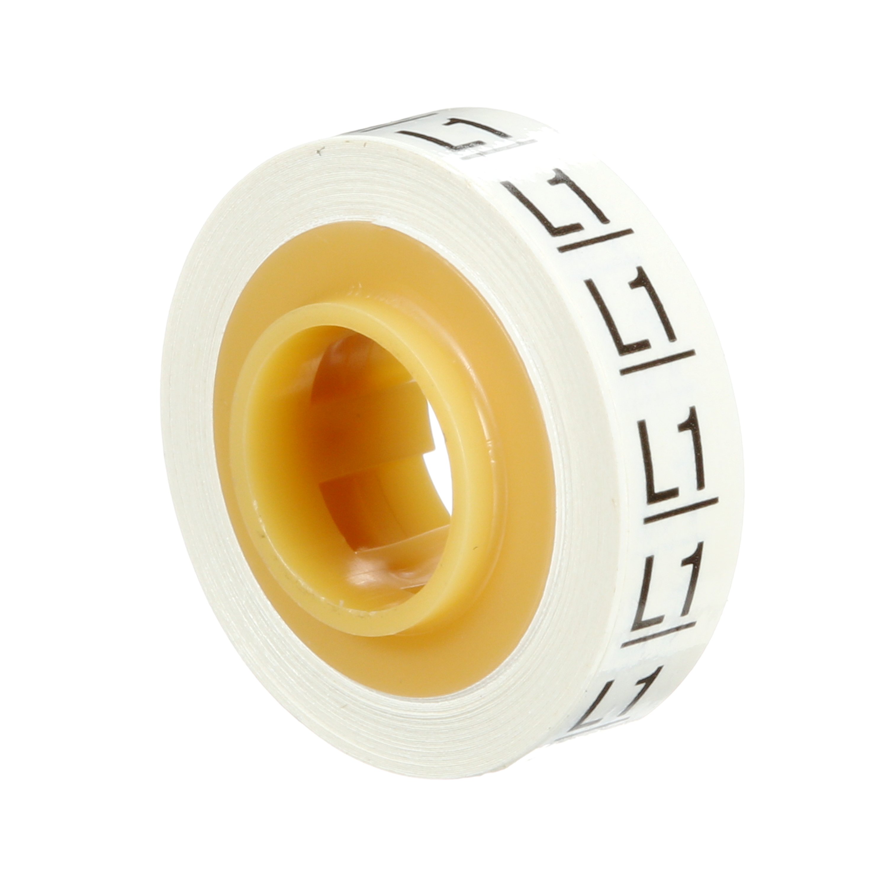 3M 700005 Adhesive Cable Marker, Black, White, Pre-printed "L1", for Cables