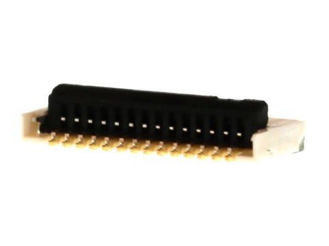 Molex, 503480 0.5mm Pitch 14 Way Right Angle Female FPC Connector