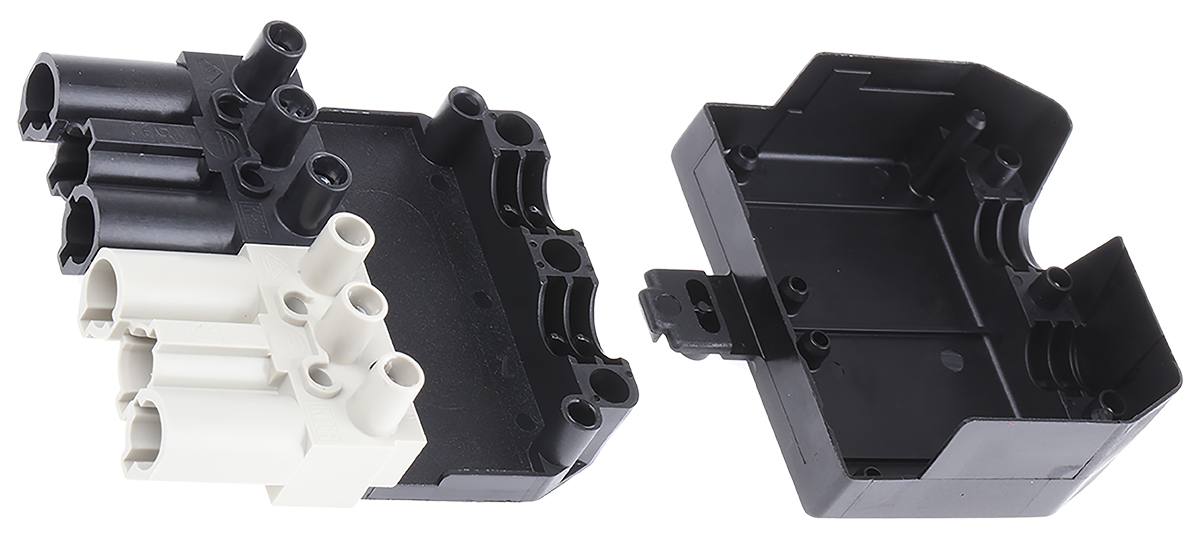 Wieland GST18i6 Series Mini Connector, 6-Pole, Male, Cable Mount, 20A