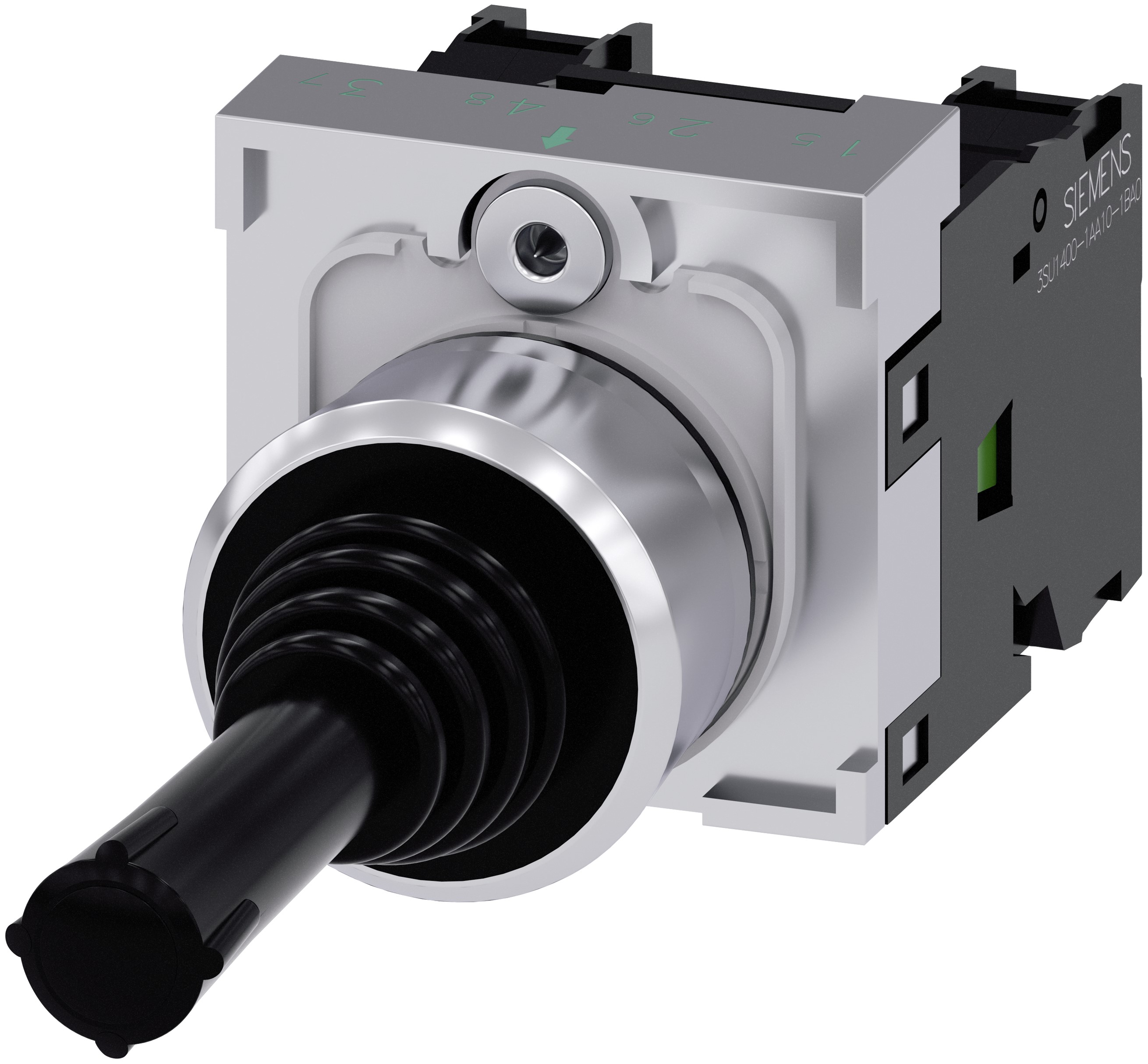 Siemens 2-Axis Joystick Switch Round, Momentary, IP20, IP65, IP67 500V ac/dc