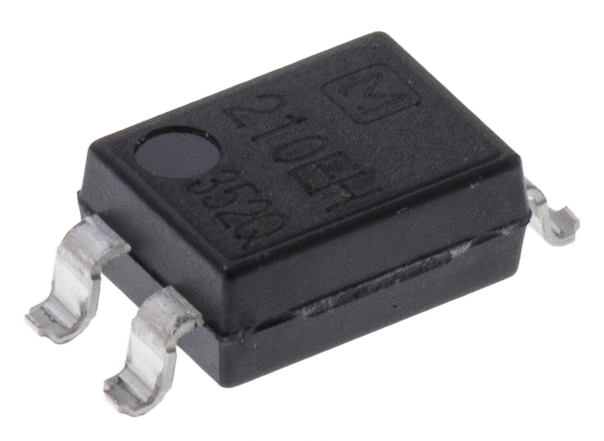 Panasonic, AQY210EHA DC Input MOSFET Output Optocoupler, Surface Mount, 4-Pin SMT