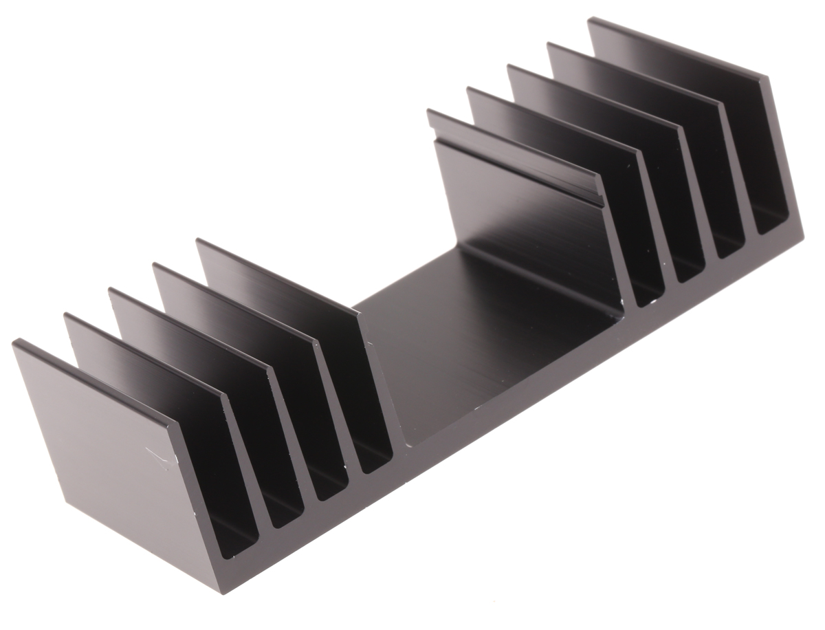 Fischer Elektronik Heatsink, 2.7K/W, 37.5 x 97 x 25mm