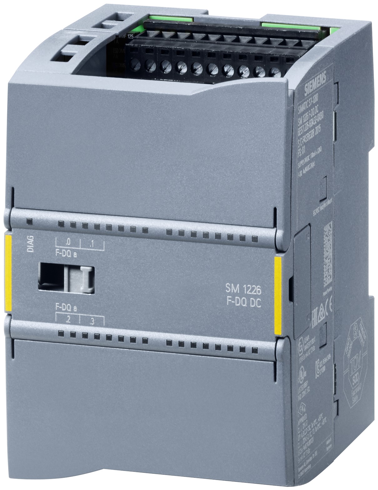 Siemens SIMATIC ET 200S Series Digital I/O Module for Use with S7-1200 Series, Digital, 20.4 V, 28.8 V
