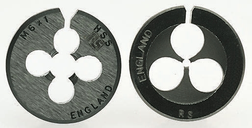 RS PRO Thread Die, M4 x 0.5mm Pitch, 13/16in od