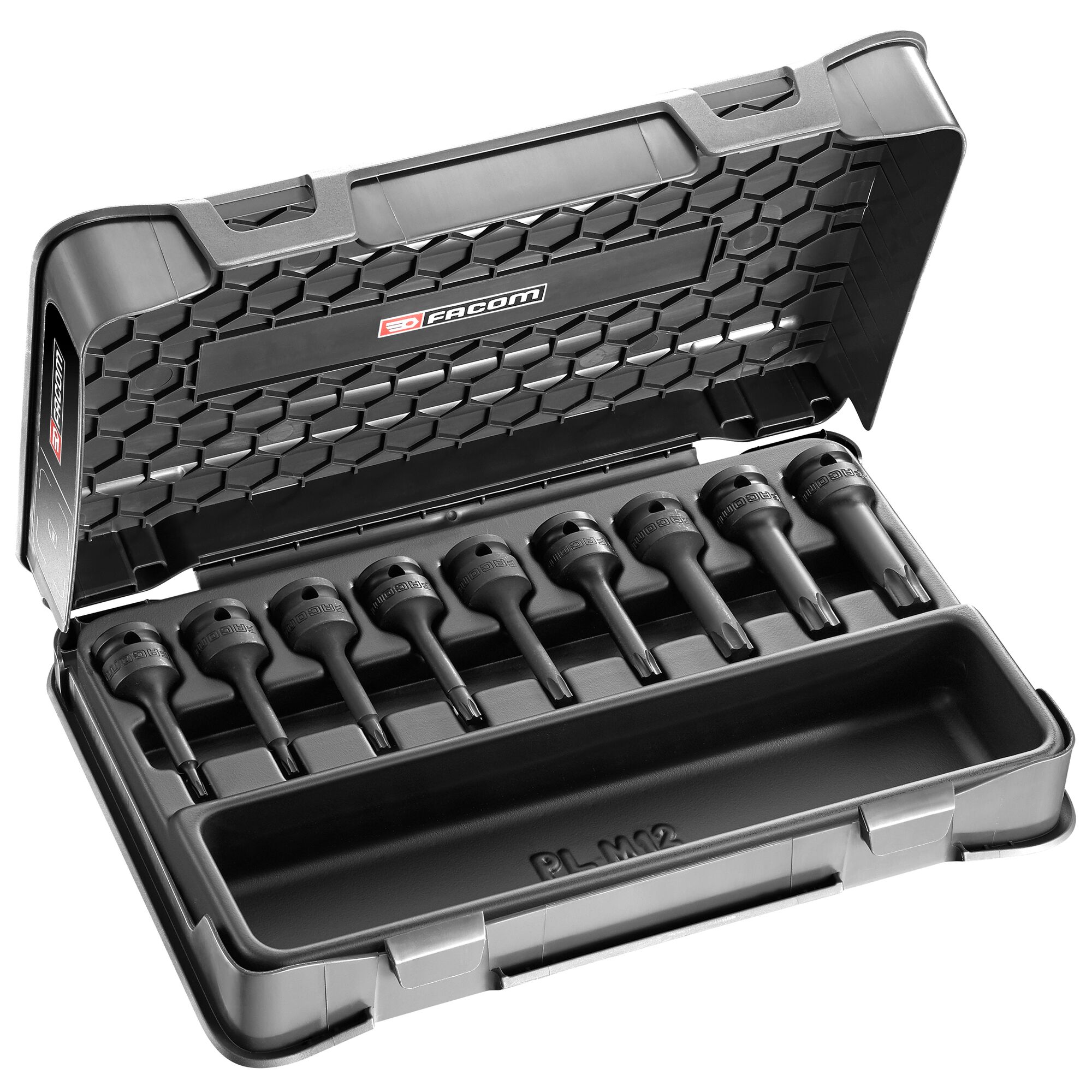 Facom Socket Sets 9 Pieces, Torx