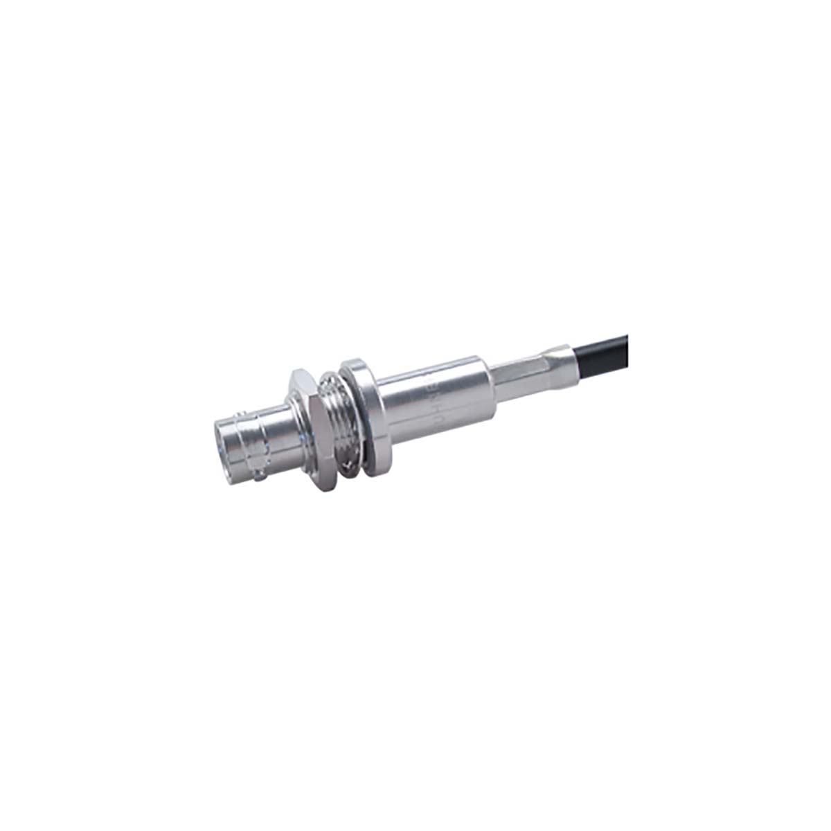 Huber+Suhner 24_SHV-50-3-1/133_NE Series, Jack Cable Mount SHV Connector, 50Ω, Crimp Termination, Straight Body