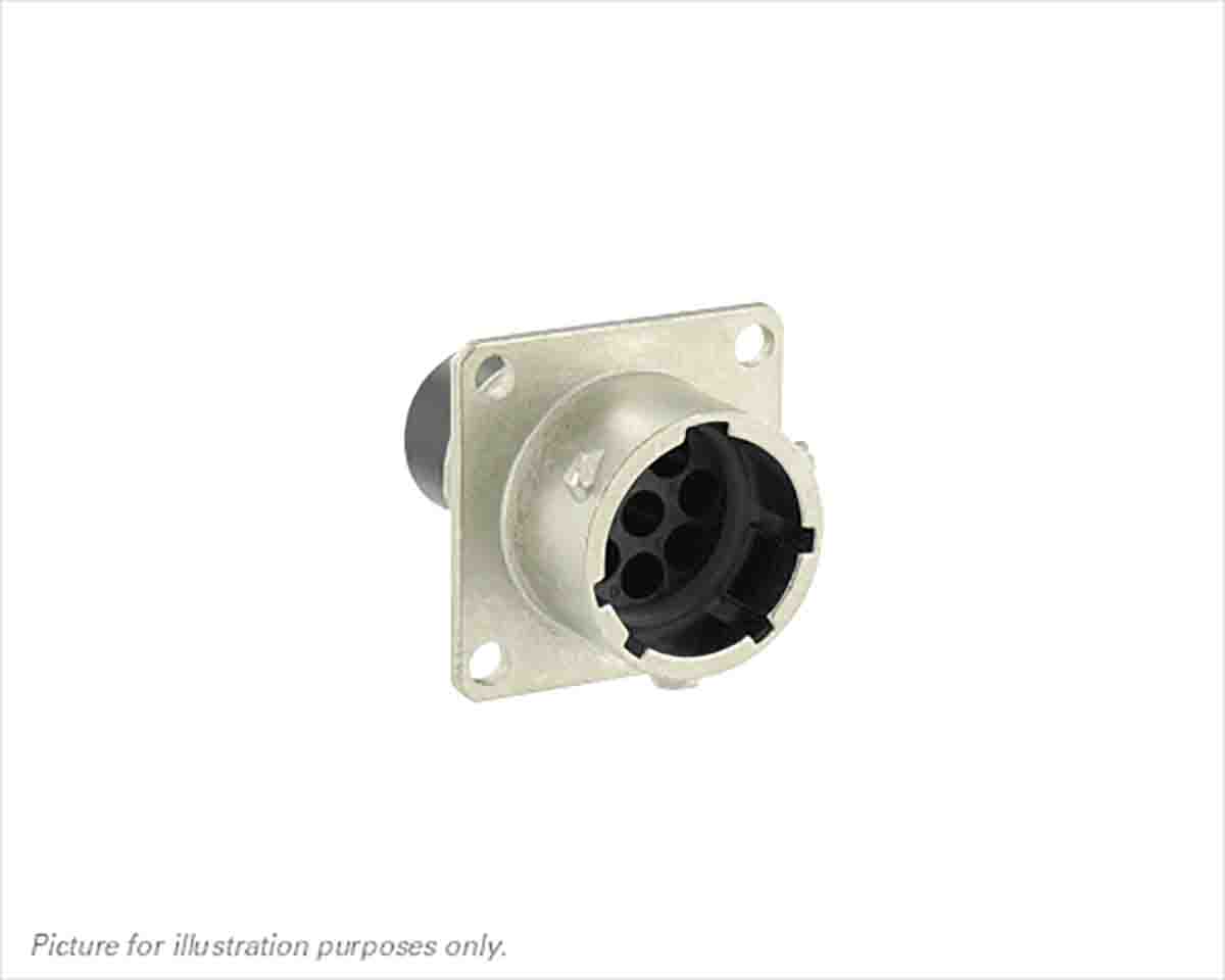 Souriau Sunbank by Eaton Circular Connector, 8 Contacts, Flange, Standard Connector, Plug, Male, IP68, IP69K, UT0 Series
