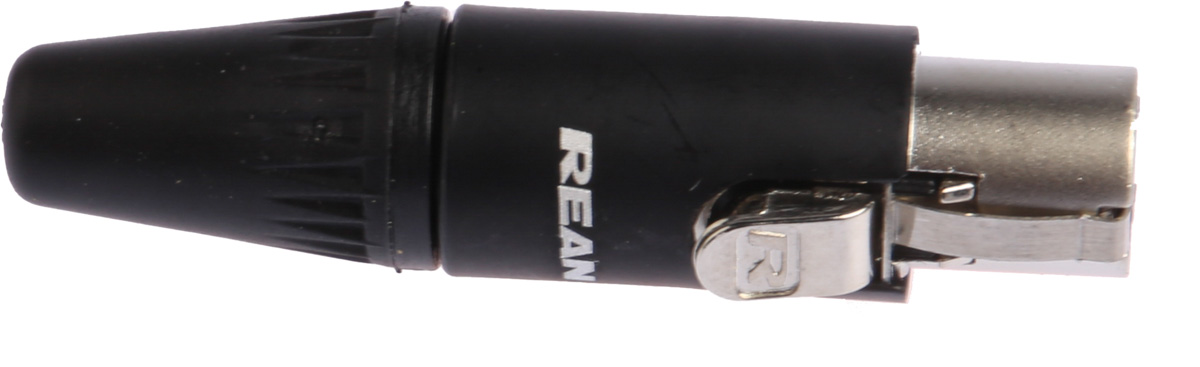 Re-An Products Cable Mount Miniature Connector, Female, 4 Way, Gold Plating