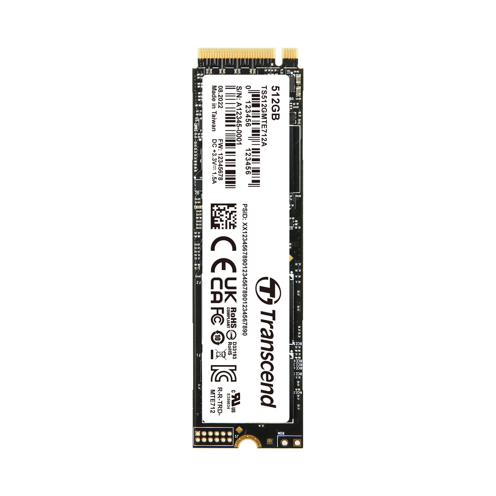 Transcend MTE712A M.2 (2280) Internal SSD