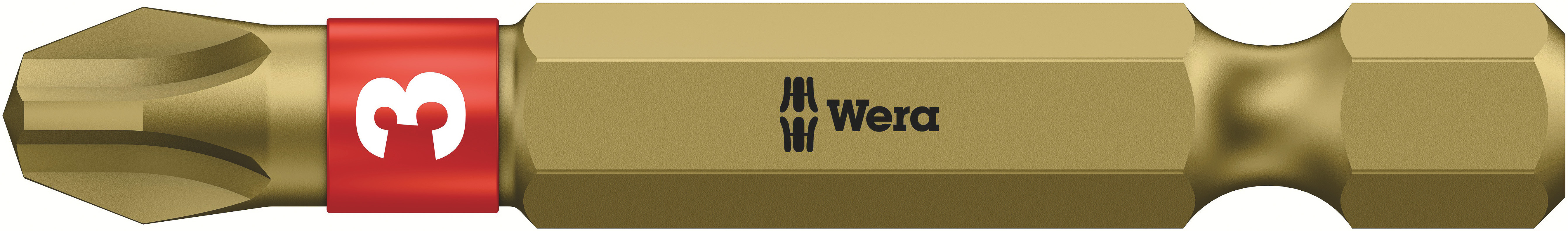 Wera Phillips Screwdriver Bit, PH3 Tip