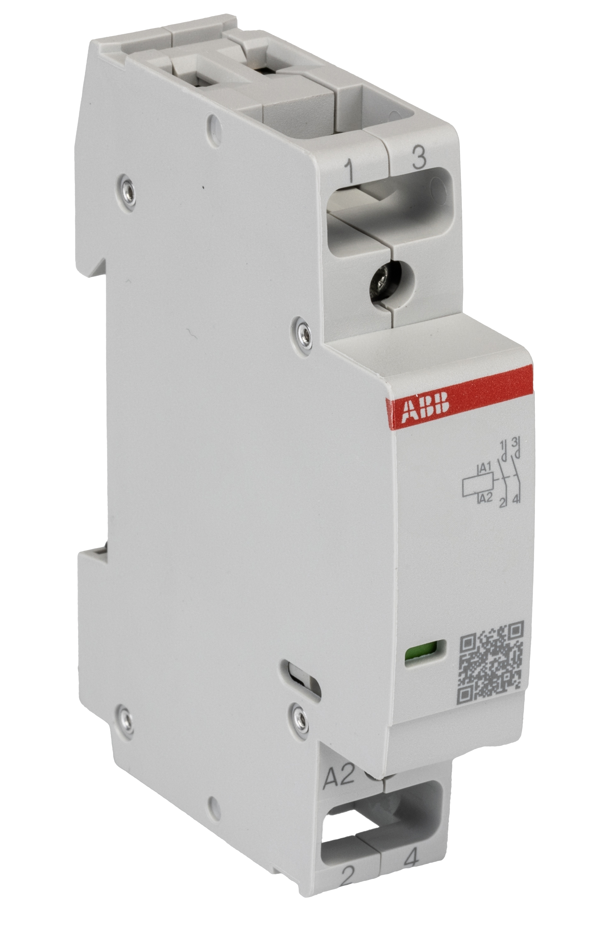 ABB ESB20 Contactor, 110 V ac Coil, 2-Pole, 20 A, 4.6 kW 110 V, 2 NO, 250V