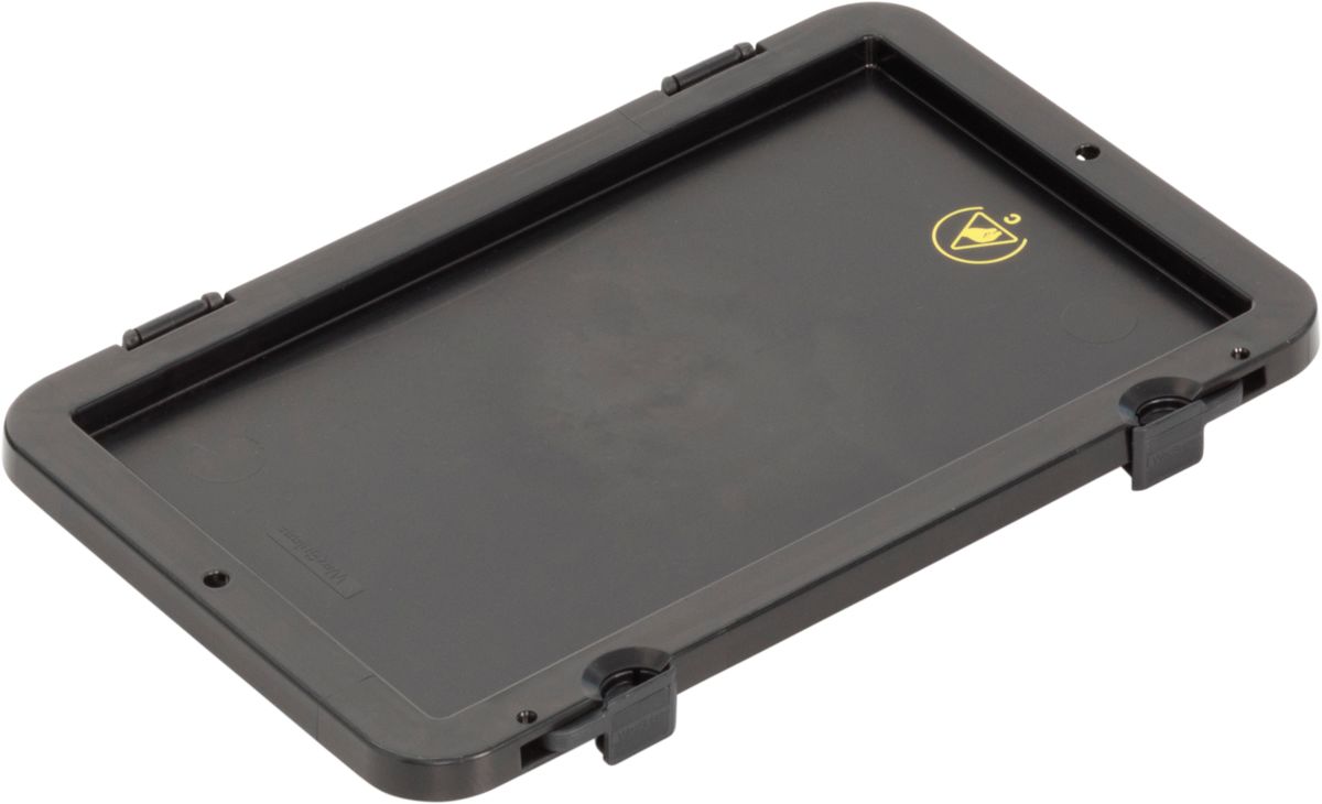 Conductive Polypropylene ESD Box Lid 400mm (L) 300mm (W)