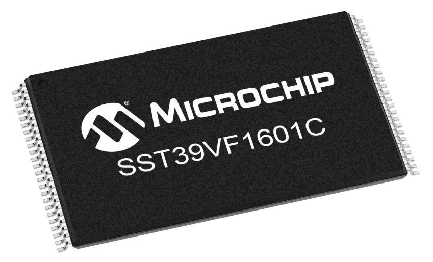 Microchip 16Mbit Flash Memory 48-Pin TSOP, SST39VF1601C-70-4I-EKE-T