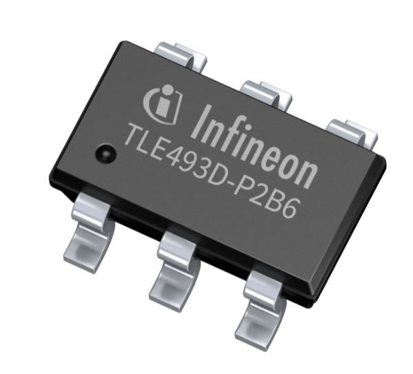 Infineon 3-Axis Surface Position Sensor 2.8 V 24 V, I2C, TSOP, 6-Pin