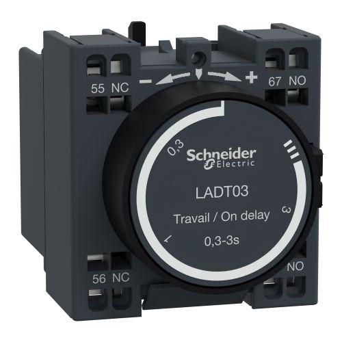 Schneider Electric Auxiliary Contact Block, 2 Contact, 1 NO + 1 NC, Front Mount, TeSys LADN