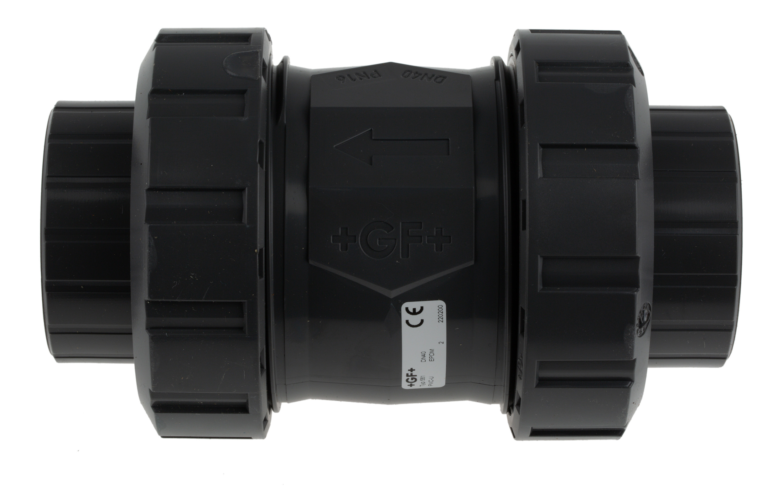 Georg Fischer PVC-U Single Check Valve 1 1/2in, 16 bar