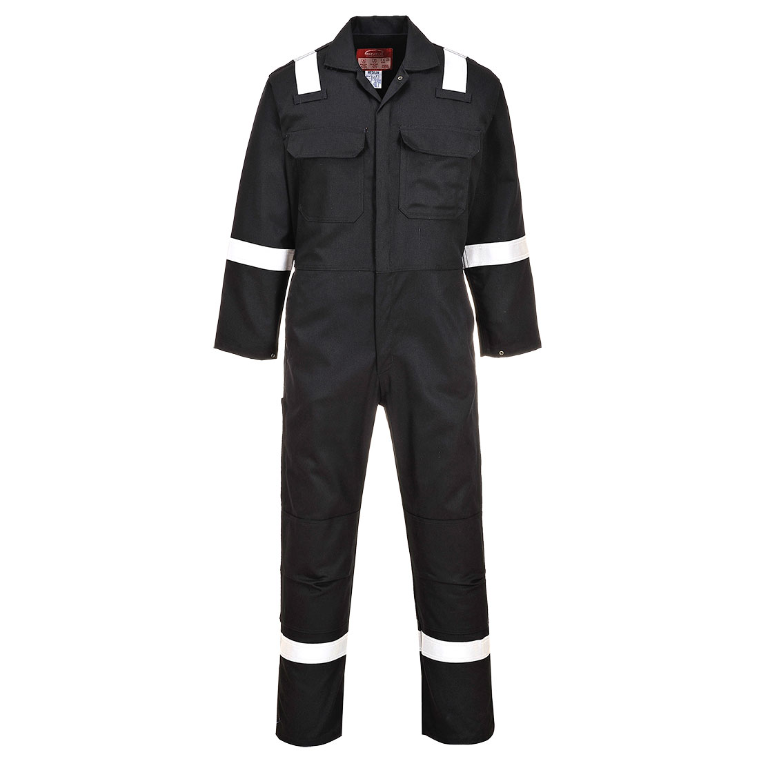 Portwest Navy Reusable Hi Vis Overalls, S