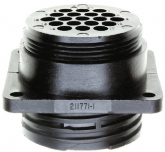 TE Connectivity Circular Connector, 19 Contacts, Panel, Standard Connector, Socket, Male, CPC Series