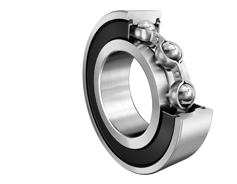 FAG 62309-2RSR 1 Row Ball Bearing - 45 mm ID, 100 mm OD