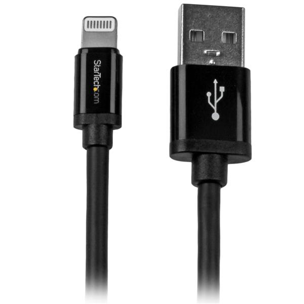 StarTech.com USB 2.0, Male USB A to Male Lightning, 480Mbps, 2m