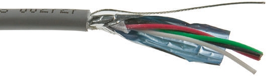 Alpha Wire Xtra-Guard Flex Series Multicore Industrial Cable, 4 Cores, 0.2 mm², Screened, 24 AWG, 30m, Tinned Copper