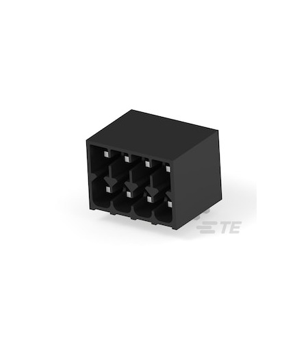 TE Connectivity 2842 Series PCB Terminal Block, 8-Contact, 3.5mm Pitch, Board Mount, 2-Row, Through Hole Termination