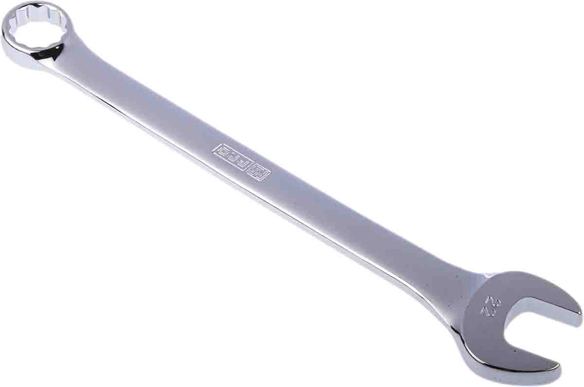 RS PRO Combination Spanner, 22mm, Metric, Double Ended
