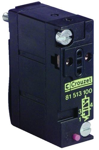Crouzet 3/2 NO Solenoid Valve - Solenoid/Spring Push in 0.8 mm