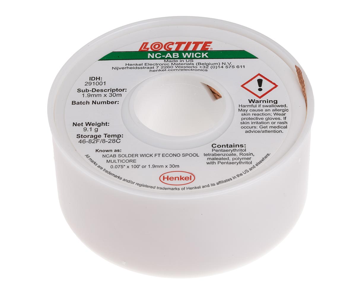 Multicore 30m No Clean Desoldering Braid, Width 1.9mm