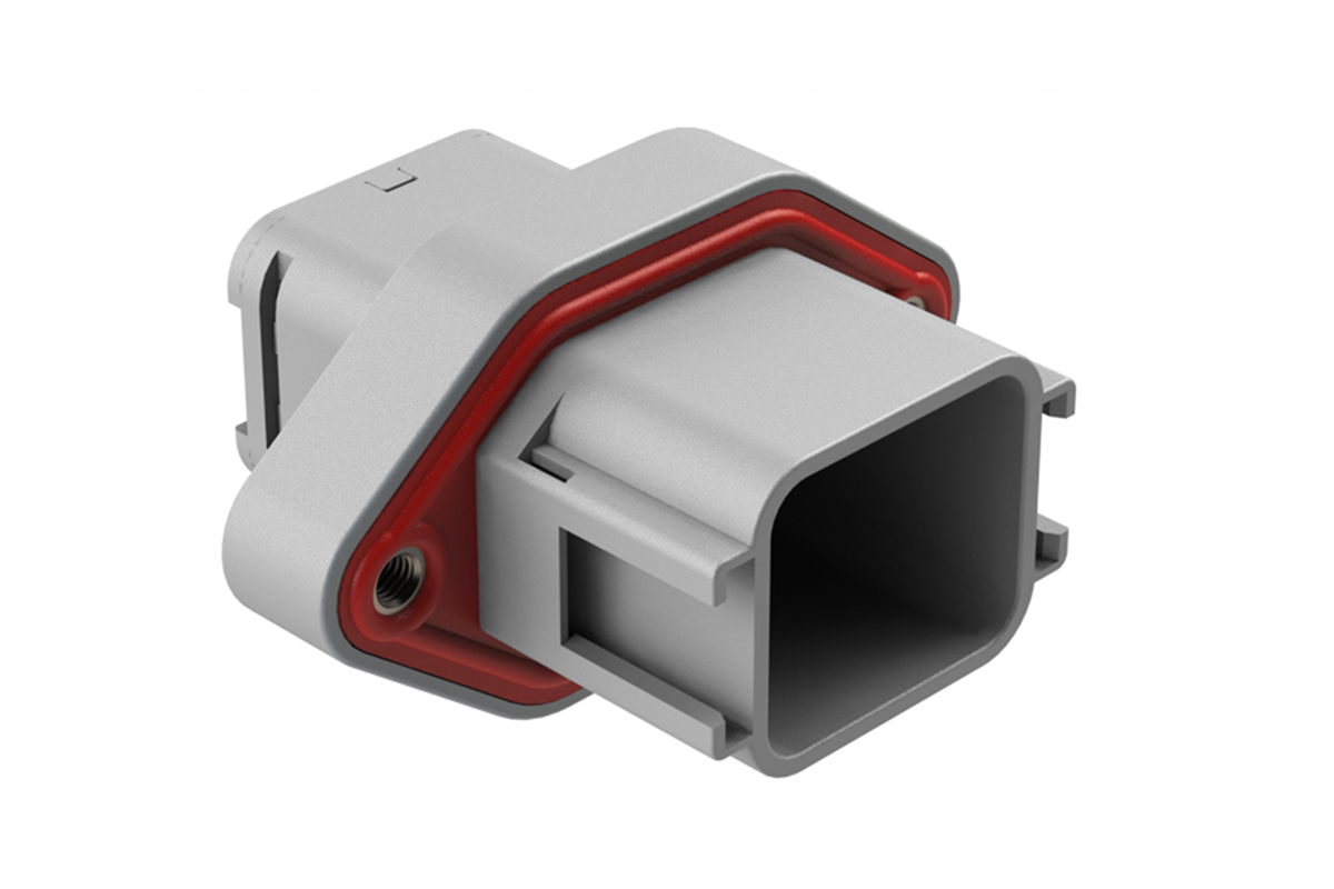 Amphenol Industrial, ATV Automotive Connector Socket Black Flange Mount 18 Way ATV02-18PB