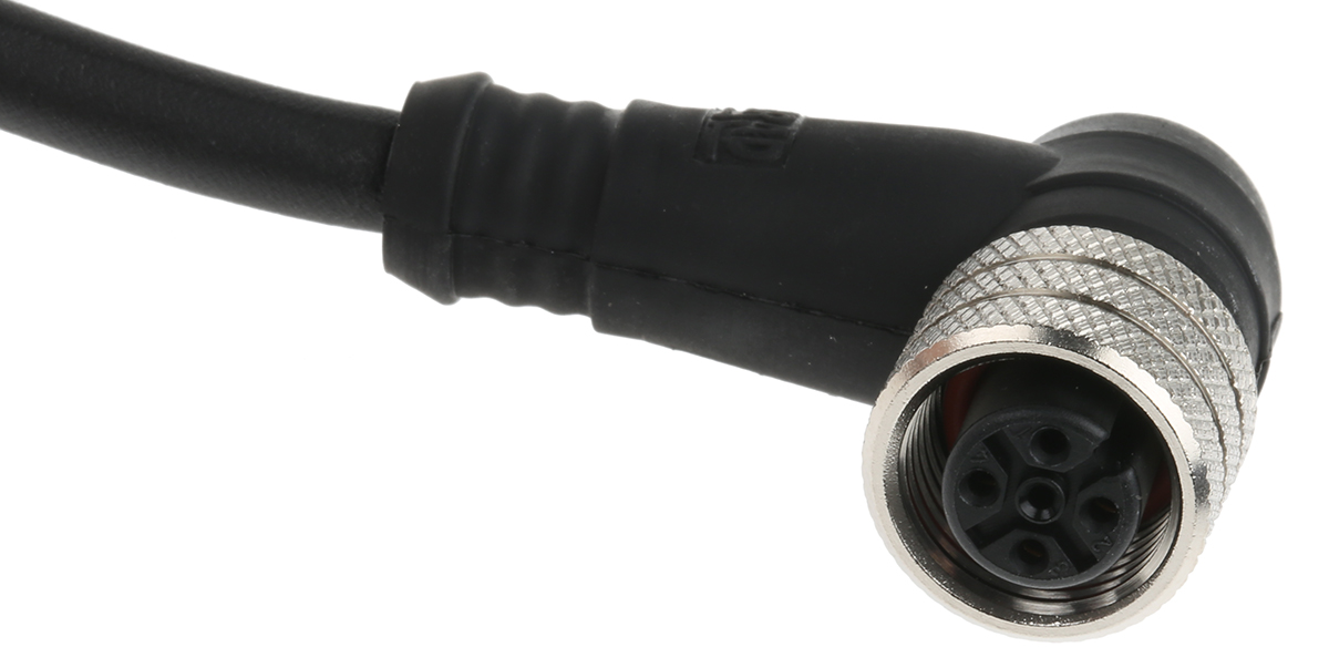 Brad from Molex Female 4 way M12 to Unterminated 4 way Free End Sensor Actuator Cable, 5 m