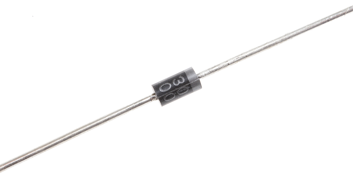 Diodes Inc Switching Diode, 1A 50V, 2-Pin DO-41 1N4001-T