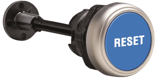 Lovato Platinum Series Blue Spring Return Push Button Head, 22mm Cutout, IP66, IP67, IP69K