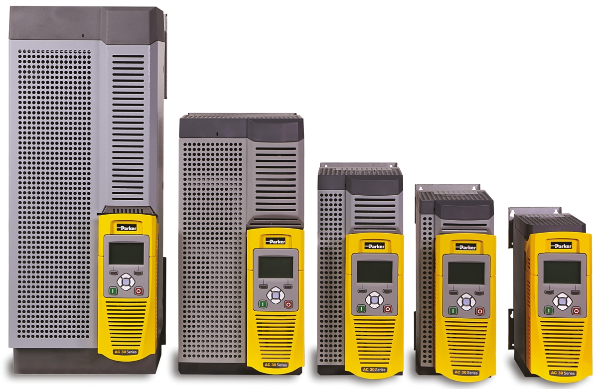 Parker Inverter Drive, 4 kW, 3 Phase, 400 V ac, 7.5 A, 10 A, AC30 Series