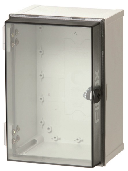 Fibox CAB Series Polycarbonate Wall Box, IP65, Viewing Window, 300 mm x 200 mm x 180mm